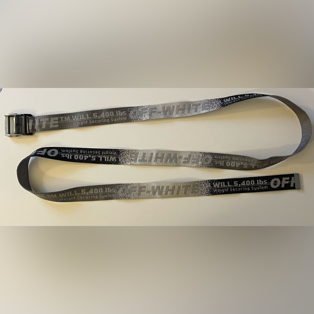 Off-White industrial belt.
